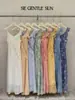 Xiu Xixi Líneas Trece 2026 Primavera Etiqueta Blanca Elegante Encaje Cintura Alta Adelgazante Vestido para Mujeres 88481