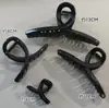 Grampo de garra brilhante para PC de alta qualidade, grampo de cabelo simples para mulheres, para coque na parte de trás da cabeça, grampo de tubarão grande, grampo base para DIY