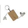 Proteção ambiental madeira de bambu tudo-em-um linha de dados material palha de trigo um-para-quatro linha de carregamento de telefone móvel linha de carregamento USB