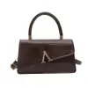 Bolso Brillante Estilo Coreano Estilo Ins 2026 Elegante Color Sólido Versátil Bolso de Hombro Texturizado Bolso Cruzado para Viajes Diarios para Mujeres
