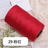 Fio de fita plana de algodão-linho mercerizado, fio oco, fio para bolsa de tecelagem artesanal, fio para chapéu de verão, fio para almofada, fio para sandália atacado