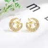 Lindos Pendientes Estilo Unicornio 2022 Nuevo Diseño de Moda Pendientes Circulares Pendientes Simples Versátiles para Mujeres