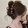 Pinza para el pelo de alta gama con diseño degradado exquisito para mujer, nuevo estilo 2025, elegante pinza de tiburón, accesorio para el pelo para peinar el cabello en la parte posterior de la cabeza