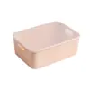 Caja de almacenamiento de escritorio para artículos varios caja de almacenamiento de bocadillos caja para mascarillas con tapa cesta de almacenamiento cosméticos caja pequeña nórdica