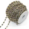 Cadena de Ojo Globo Ocular Colorida de Moda Personalizada Accesorios de Joyería DIY Collar Pulsera Ropa Pendientes Material Cadena de Cobre