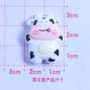 Vaca bebé animal de dibujos animados diy pegamento de crema funda de teléfono tocado pasador hebilla de zapato joyería accesorios de resina venta al por mayor
