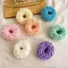 Gomas para el pelo luminosas estilo coreano, Nuevos accesorios para el pelo de otoño e invierno, Scrunchies grandes, Gomas para el pelo de felpa para niñas, Accesorios para moños, Versión engrosada