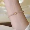 "Fu Yun Jian" Novo Bracelete Laranja com Contas Estilo Chinês, Frescor de Verão, Exquisito, Luxo Leve, Joia de Mão Versátil para Mulheres