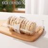 Caixa de Embalagem Queijo Feijão Vermelho Nova Caixa de Embalagem Bolo de Leite Queijo Purê de Taro Confeitaria Chinesa Caixa Transparente para Crocante de Pêssego