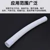 Tubo Corrugado de Politetrafluoretileno, Tubo Corrugado Branco Leitoso de Ptfe, Tubo Corrugado de Alta Transparência de Pfa, Resistente a Ácido e Alcali, Resistente a Altas Temperaturas