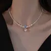 Collar de Perlas Degradadas de Cuentas Grandes y Pequeñas Collar para Mujer 2025 Lujo Accesible Cadena para Clavícula de Nicho Cadena para Suéter Accesorios Cadena de Sonrisa