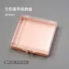 Suprimentos para unhas 2,5G frasco transparente redondo caixa de glitter caixa de joias frasco vazio de plástico transparente frasco secundário cosmético
