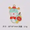 Colgante Dios de la Fortuna Serpiente Pequeña Creativo Hecho a Mano DIY Accesorios de Pegamento de Crema Resina Charms para Zuecos Kit de Materiales para Joyería