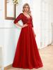 Vestido de Amazon Transfronterizo con Escote en V Profundo Verano 2026 Nuevo Vestido Sexy para Fiesta de Noche Elegante y Sencillo