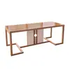 Nova Mesa de Chá de Madeira Maciça Estilo Tronco Estilo Chinês Varanda Sala de Sol Recepção Mesa de Chá Sala de Chá Clube Zen Mesa de Chá Kung Fu
