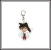 2026 Anime Periférico Detetive Conan Chaveiro Acrílico 2D Plano Pingente de Mochila Escolar