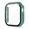 Adecuado para Apple Watch 12, carcasa de reloj, carcasa integrada y cubierta protectora de película para Apple Watch S12, carcasa mate de PC