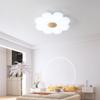 Lámpara de techo de dormitorio estilo crema, sencilla, creativa, con flores, cálida y romántica, para habitación de niños, lámparas Guangdong Zhongshan