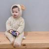 Mono cálido para bebé en otoño e invierno 0-1 años lindo para bebé niño y niña ropa de bebé ropa de gateo para niños