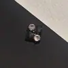 Tamancos de Flor de Miçangas Estilo Xiaohongshu, Sapatilhas com Laço Simples, Fivela de Sapato Destacável DIY de Pérola