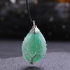 Llavero con forma de gota de árbol de la vida, hecho a mano, con cuerda, multicolor, personalizado, pequeño, para hombre