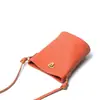 2023 nuevo estilo coreano mini bolso cubo de piel de vaca de primera capa bolso para teléfono de cuero genuino bolso de hombro cruzado simple casual