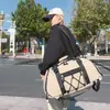 Bolsa de Viagem Leve para Viagens Curtas Mochila de Embarque Casual Grande Capacidade Armazenamento para Fitness Acomodação Treinamento de Yoga