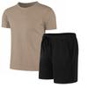 Verão Novo Terno T-shirt Shorts Confortável Respirável Conjunto de 2 peças Malha Sportswear Masculino e Feminino Short-sleeved Sportswear