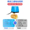 Válvula de Bola Eléctrica de Tres Vías 220V24V12V Gran Flujo Micro Válvula Eléctrica Rosca de 4 Puntos 6 Puntos Válvula de Latón para Agua Válvula