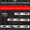 Com clipe de envelhecimento do interruptor 24 posições engrossado alto-falante clipe de fio rack de teste LED lâmpada de envelhecimento faixa de envelhecimento slot de fio