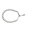 Pulsera de Perlas Shijia para Mujer Verano Lujo Ligero Simple Combinable Hebilla de Tirar Pulsera de Cuentas Retro Francés Pulsera de Lujo Ligero
