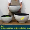 Puesto de Abanicos Hecho a Mano DIY Sin Pintar Tanque de Agua para Pintura Contenedor Grande para Abanicos Cubo de Agua Cubo para Pintura Lejía Tinte