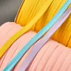 Em estoque 1600 cores de fita de vivo elástica, fita de acabamento elástica para têxteis domésticos, sofá, acabamento de cortina e acessórios de vestuário
