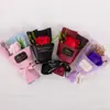 Ramo de Flores de Jabón Mini Rosa de Alta Gama Recuerdos de Boda Regalos de San Valentín Cumpleaños Venta al por Mayor de Fábrica