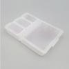 Caja de medicamentos portátil para niños de gran capacidad con 4 compartimentos, subcaja de medicamentos portátil, caja de almacenamiento pequeña con dibujos animados de dulces