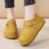 Sandálias Birkenstock para Aumentar a Altura para Mulheres, Novas Versáteis de Calçar Rápido para o Outono de 2025, Sandálias Birkenstock 'Preguiçosas' para Mulheres