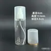 Atacado Frasco Spray Transparente Grande de 100ml Plástico PET Frasco Spray Frasco Spray para Álcool Desinfetante Névoa Fina