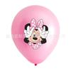 Venta Caliente Transfronteriza Mickey Mouse Minnie Tema de Cumpleaños Globo de Látex Fiesta de Cumpleaños para Niños Globo de 12 Pulgadas