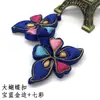 Botones Sousse más enchufe con forma de alambre de cobre algodón tridimensional joyería para mujer caja de regalo para joyería hebilla de mariposa grande hebilla de placa cheongsam