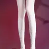 Medias Negras Transparentes de Alta Transparencia para Mujer Sin Costuras Ultradelgadas Invisibles Transparentes de Longitud Extendida Realzadoras de Piernas Ligeras como el Aire Negras 0D Sin Costuras