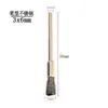 Mini cepillo de acero inoxidable alambre de cobre cepillo de molienda eléctrica vástago de 3MM taladro eléctrico tipo copa T desoxidación de metal pulido suministro directo de fábrica