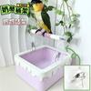 Soporte y Cubo para Defecación de Loros, Estructura para Trepar al Baño, Poste de Soporte para Defecación en Punto Fijo, Plataforma de Entrenamiento para Pájaros Criados a Mano
