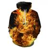 2023 Amazon Sudadera con capucha y estampado de gato 3D transfronteriza nueva para hombre europea y americana
