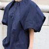 Alta Costura Primavera Nuevo Japonés Retro Francés Elegante Ins Camisa Holgada Aspecto Adelgazante Top Blanco para Mujer