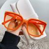 Gafas de Sol Gm Modelo Nuevo 2026, Mismo Estilo que en Xiaohongshu, Gafas de Sol Cuadradas Lisas de Marco Grande Retro, Mismo Estilo para Hombres y Mujeres Fotografía Callejera