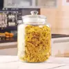 Bote de Té Sellado de Vidrio de Alta Gama, Frasco Grande para Almacenar Cáscara de Mandarina, Botella Comercial Especial para Almacenar Té Pu'Er y Té Blanco