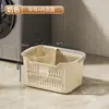 Cesta de ropa sucia para baño del hogar, cesta de lavandería para ropa sucia, ropa interior, calcetines y prendas