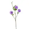 Flores artificiales: Crisantemo de 3 cabezas, crisantemo dorado y flores de bulbo para arreglos de boda, decoración de pasillos, exhibiciones para el hogar y ventanas, venta al por mayor transfronteriza