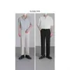 Calça de terno reta solta estilo coreano para verão plus size, calça casual masculina, nova coleção 2025, alta qualidade, com um belo caimento e versátil para vários looks