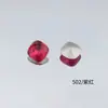 Acessórios de Roupa Diamante Quadrado Gordo Arredondado K9 6*6mm Diamante Decorativo Salto Alto Strass Gelo Doméstico Brilho Transparente Diamante para Nail Art